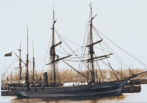 The Windward in Peterhead harbour.